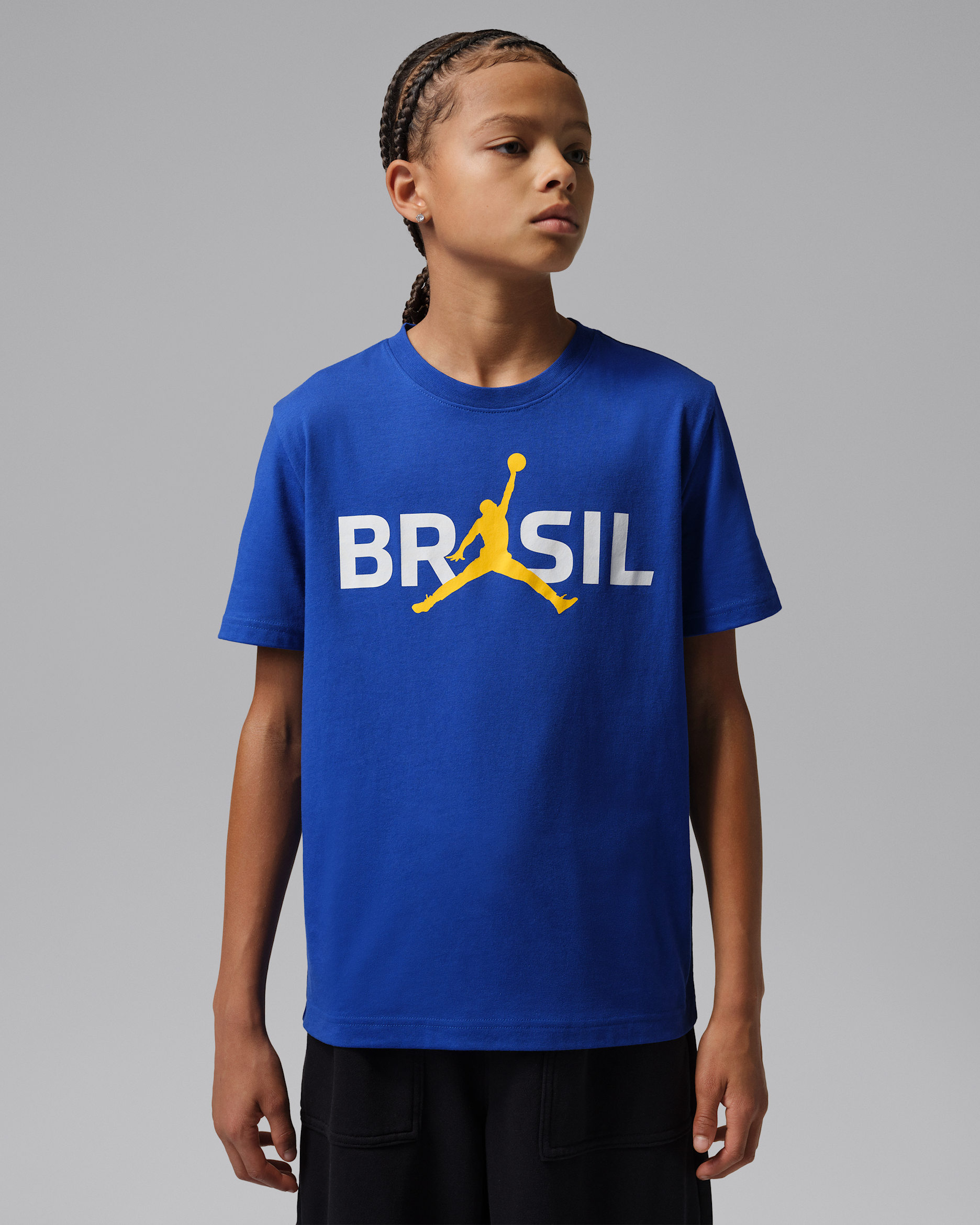 NIKE公式】ジョーダン ジュニア '85 ロゴ ブラジル Tシャツ.オンライン